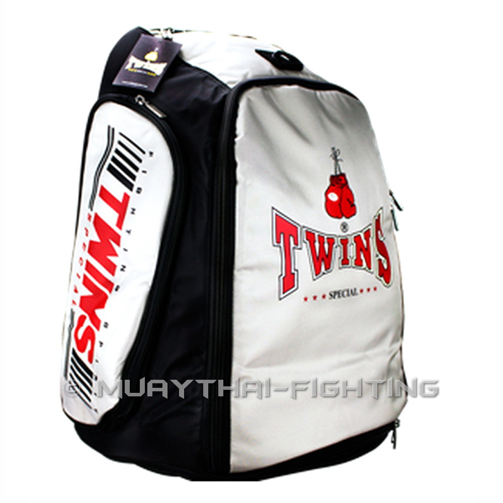 Twins Special Muay Thai Kick Boxing K1 Equipment Backpack Bag (Red