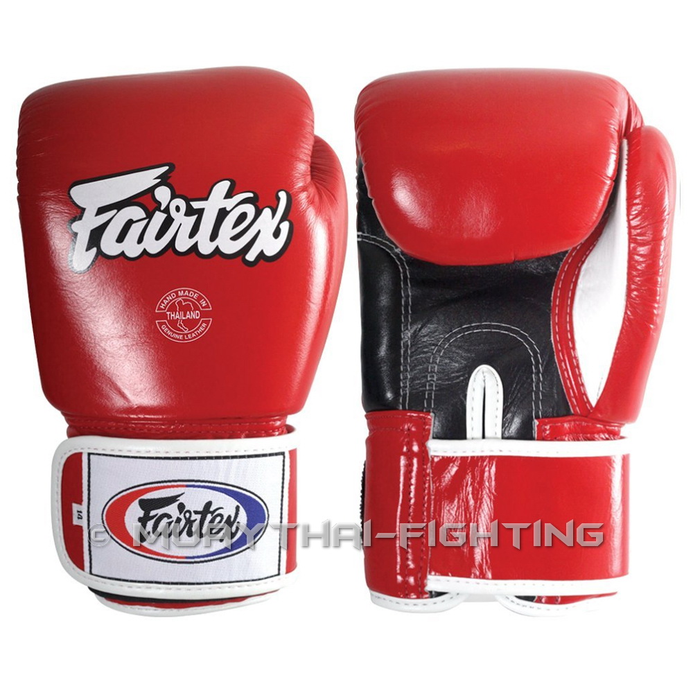 Fairtex Gloves Muay Thai Kick Boxing MMA K1 BGV1 BGV5 BGV6 Black Blue