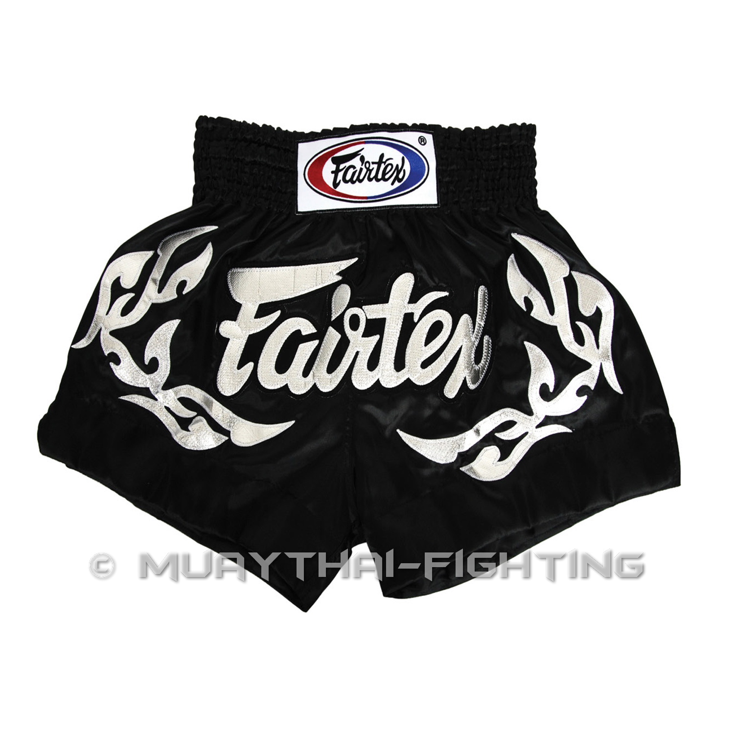 Fairtex Muay Thai Boxing Kick Boxing MMA Shorts S M L XL 3L Black White