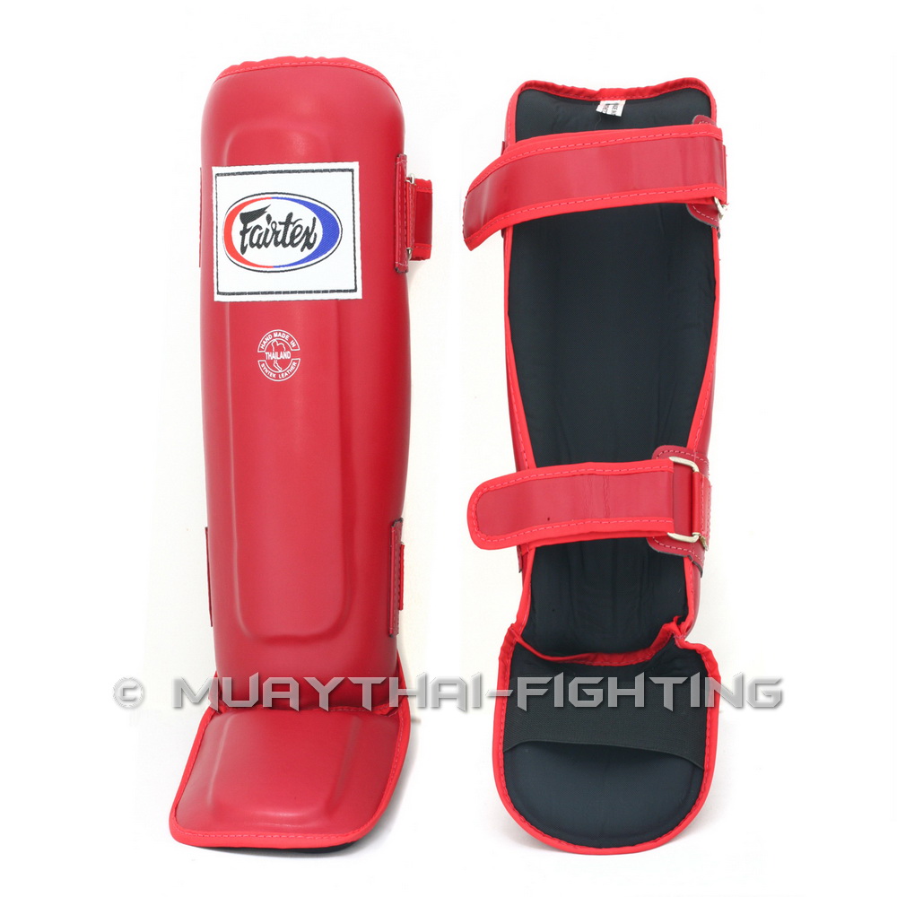 Fairtex Muay Thai Kick Boxing Shin Guard Protector Protection Size S M