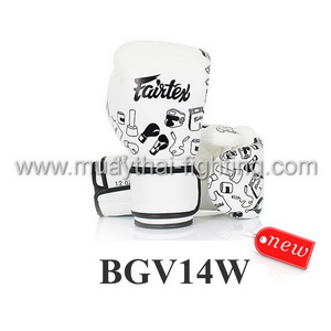 Fairtex Boxing Gloves Micro Fiber STREET ART‐GRAFFITI BGV14W