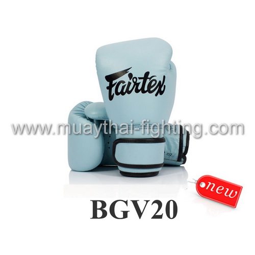 Fairtex Boxing Gloves Baby Blue BGV20