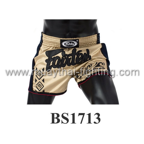 Fairtex Slim Cut Muay Thai Shorts Khaki BS1713