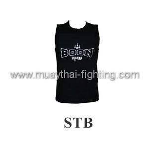 Boon Sport Logo Black Training Vest STB