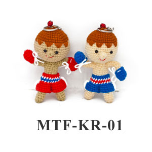 MuayThai Fighting Key Ring Little Boy MTF-KR-01 (1 pc/random)