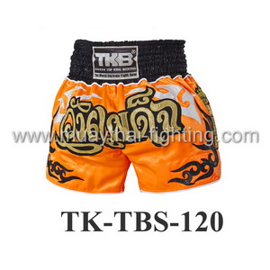 Top King Muay Thai Shorts Orange Wan Padej TK-TBS-120