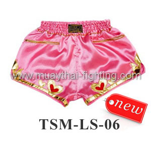 ThaiSmai Lady Shorts Pink with Heart TSM-LS-06