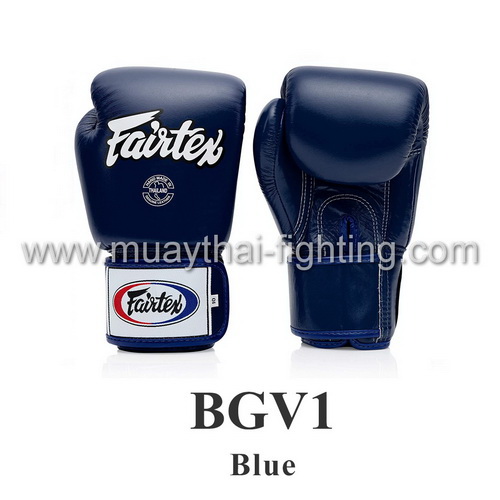 Fairtex Muay Thai Boxing Gloves BGV1 Blue