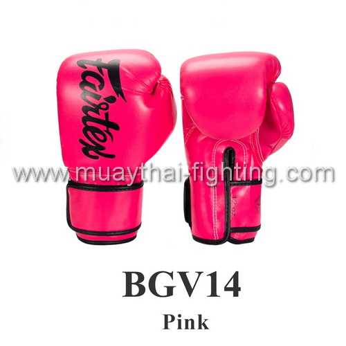 Fairtex Boxing Gloves Brand New Micro Fiber BGV14 Pink