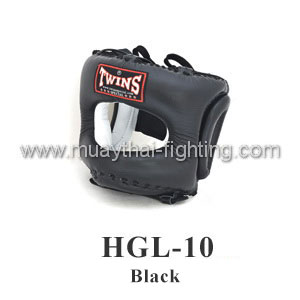 Twins Headgear Full with Nose HGL-10 Black