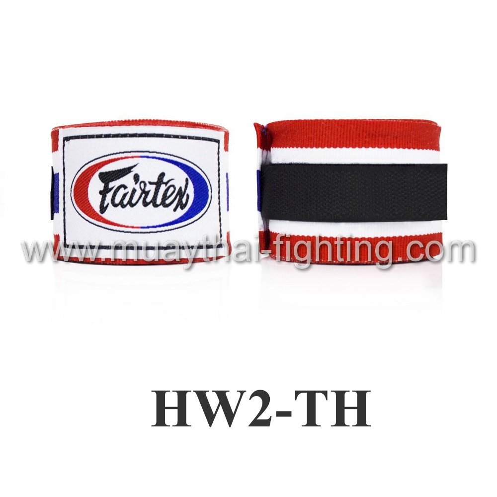 Fairtex Full Length Elastic Cotton Handwraps HW2 THAILAND
