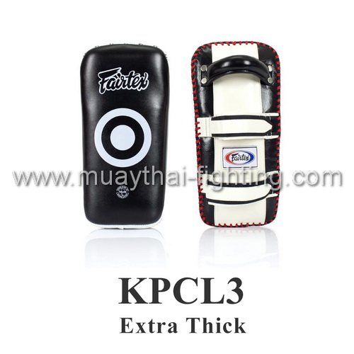 Fairtex Curved Thai Kick Pads KPLC3-Extra Thick