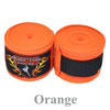 Muaythai Fighting Elastic Cotton Handwraps MTF-CH-1 Orange