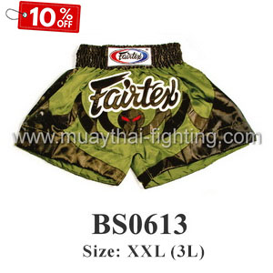 SALE 10% OFF Fairtex Shorts Ferocious Collection Bat BS0613 3L