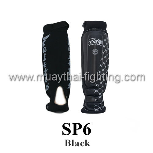 Fairtex Neoprene Shin Guards SP6 Black