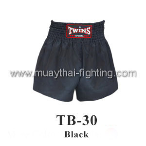 Twins Muay Thai Shorts TB-30 Black