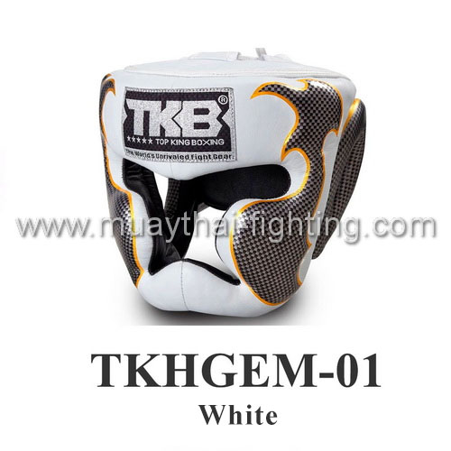 Top King Head Guard Empower Creativity TKHGEM-01 White