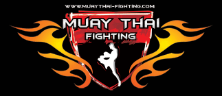 Muay Thai Fighting Logo