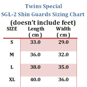 Fairtex Shin Guard Sizing Chart