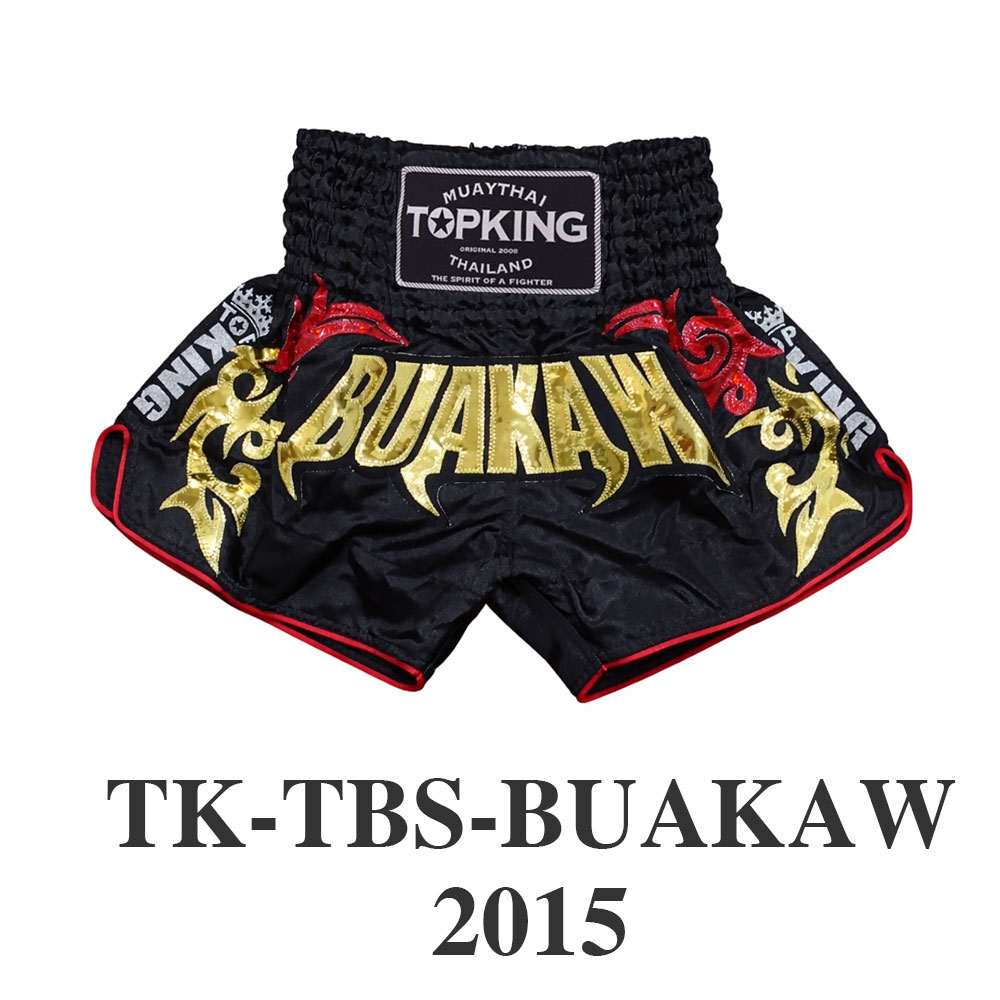 Top King Muay Thai Shorts Black Buakaw TK-TBS-BUAKAW