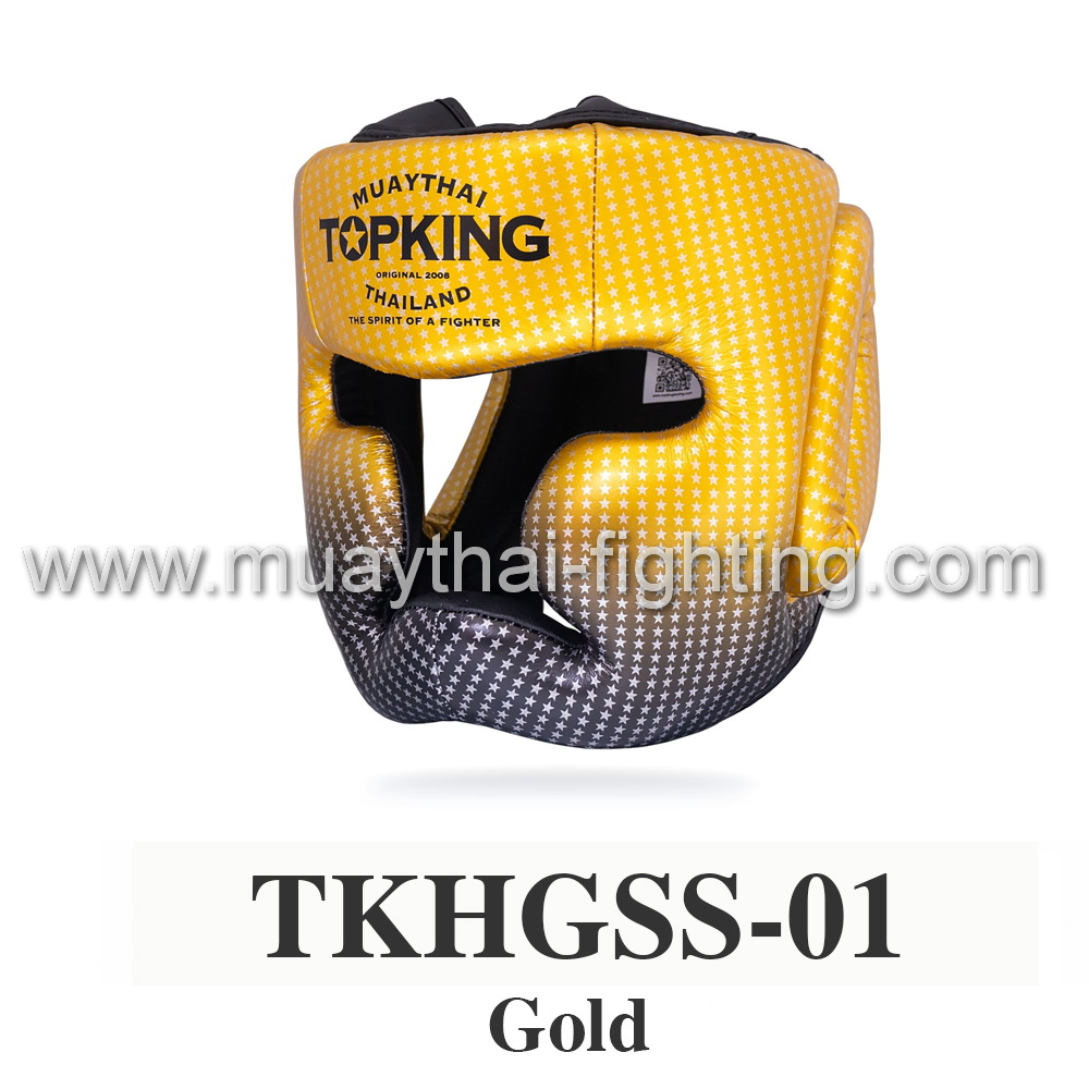 TOP KING Head Guard Super Star TKHGSS-01 Gold NEW!