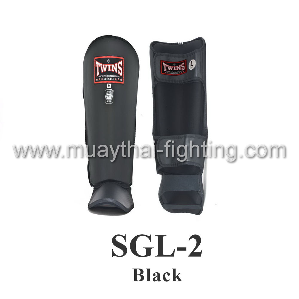 Twins Shin Protection SGL-2 Black