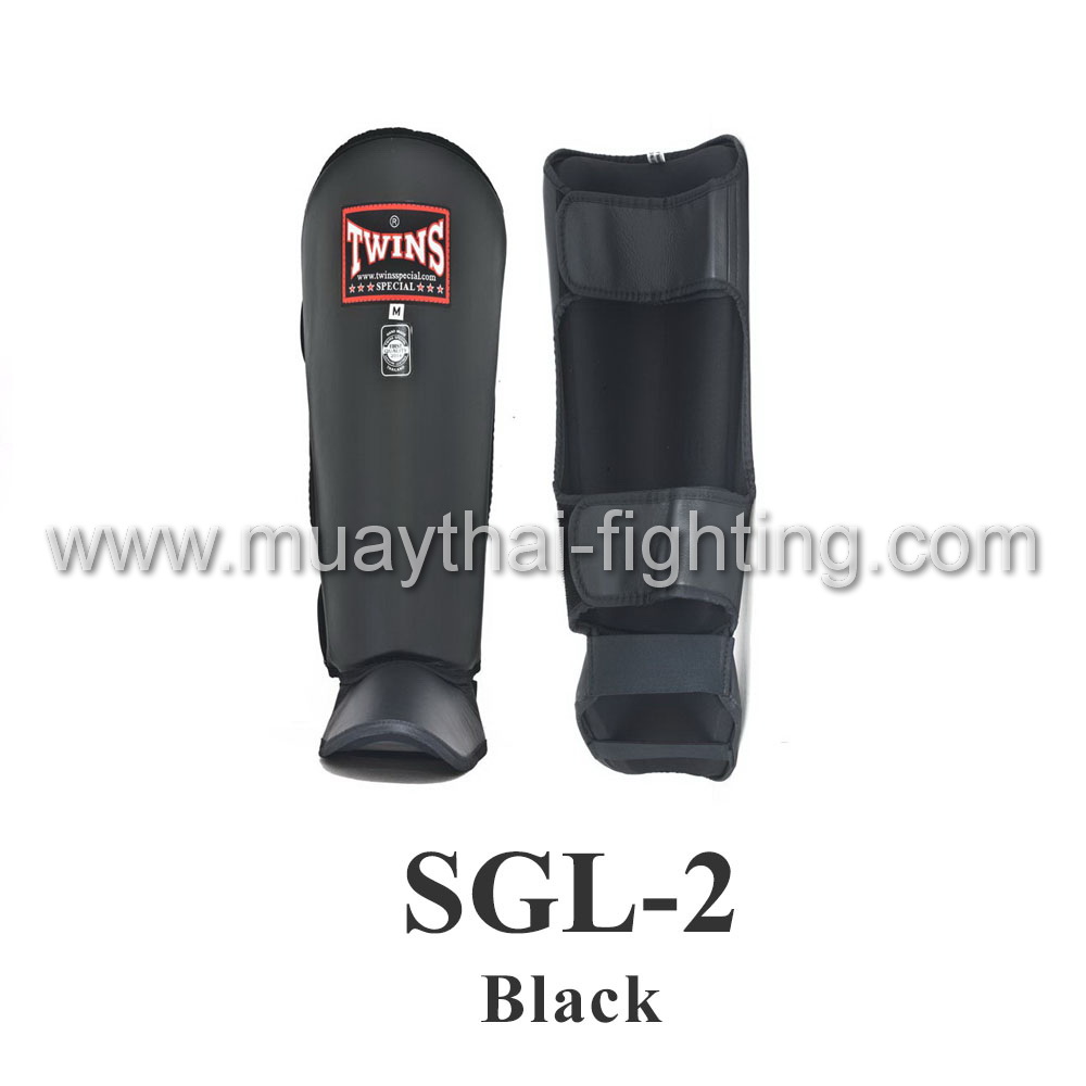 Twins Shin Protection SGL-2 Black