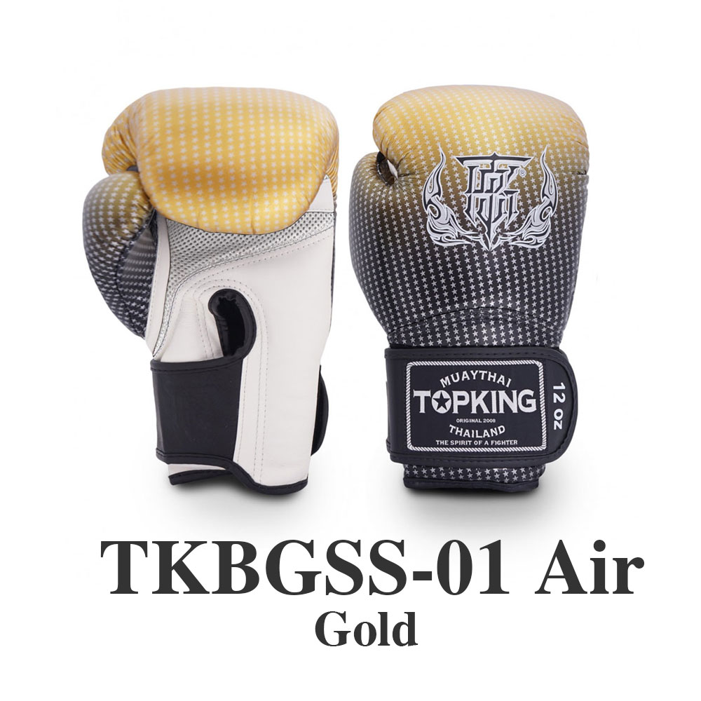 TOP KING Boxing Gloves Super Star Air TKBGSS-01 AIR Gold